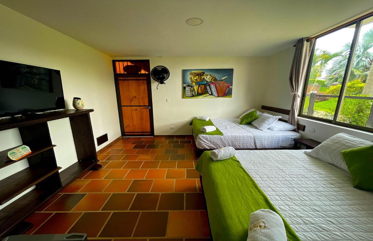 La Victoria Hotel Campestre Quimbaya Exteriör bild