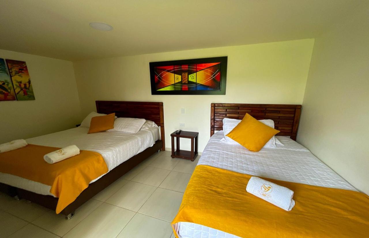 La Victoria Hotel Campestre Quimbaya Exteriör bild