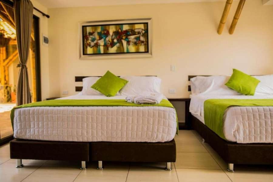 La Victoria Hotel Campestre Quimbaya Exteriör bild