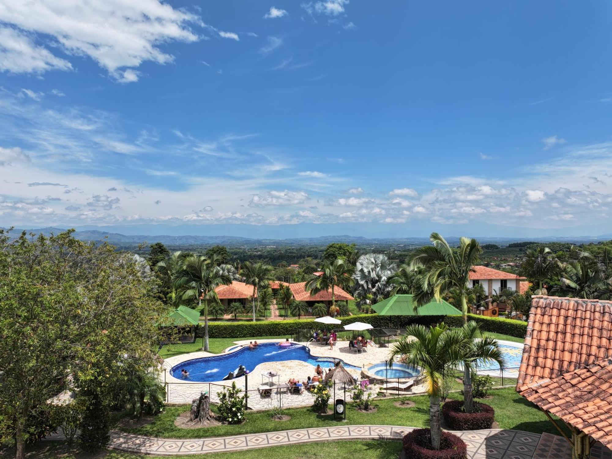 La Victoria Hotel Campestre Quimbaya Exteriör bild